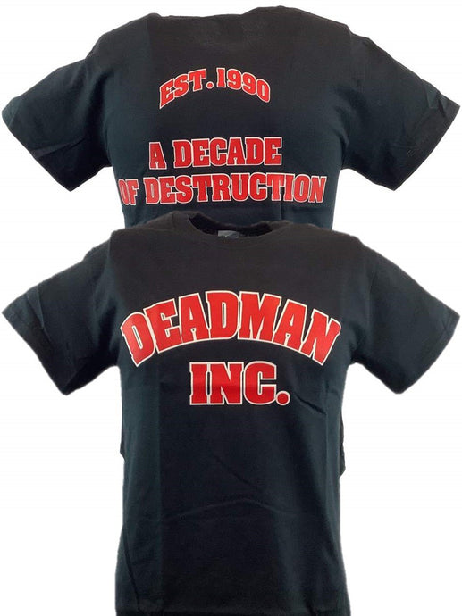 UNDERTAKER Deadman Inc Decade of Destruction T-shirt Sports Mem, Cards & Fan Shop > Fan Apparel & Souvenirs > Wrestling by Hybrid Tees | Extreme Wrestling Shirts