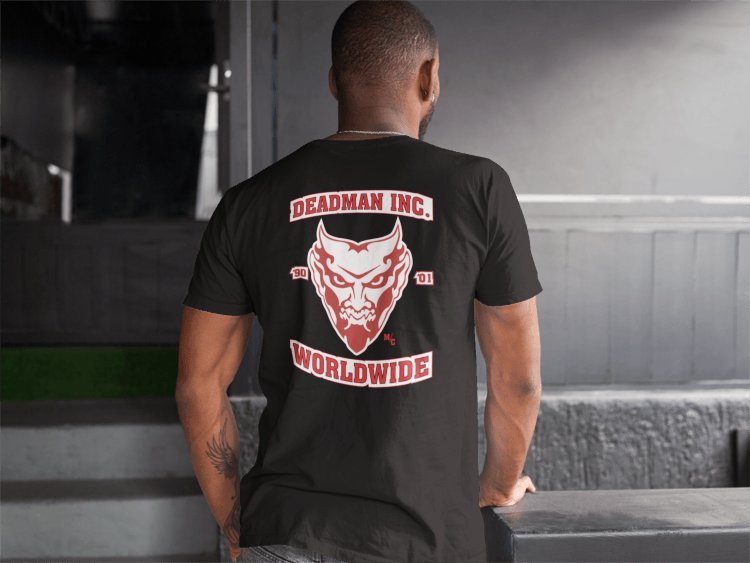 Load image into Gallery viewer, Undertaker Deadman Inc Loved By Few Respected By All Mens Black T-shirt Sports Mem, Cards &amp; Fan Shop &gt; Fan Apparel &amp; Souvenirs &gt; Wrestling by Hybrid Tees | Extreme Wrestling Shirts
