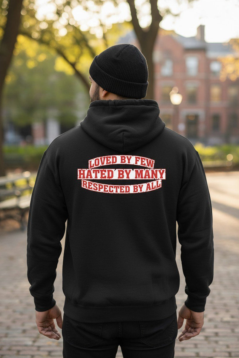 Load image into Gallery viewer, Undertaker Deadman Inc Loved By Few Respected By All Zipper Hoody-S by EWS | Extreme Wrestling Shirts
