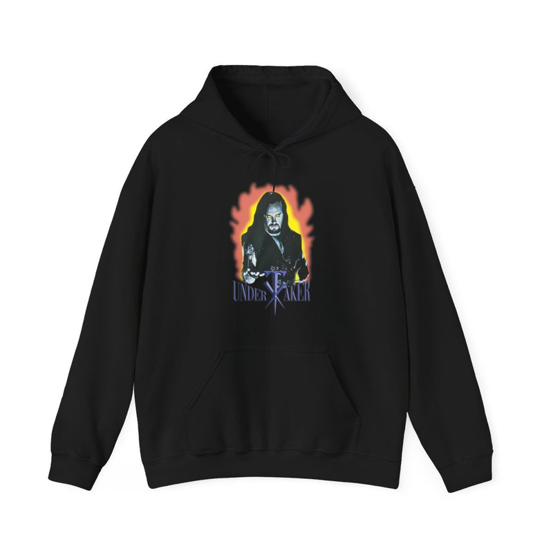 Load image into Gallery viewer, Undertaker Rest In Peace Mens Black Hoody Sweatshirt by EWS | Extreme Wrestling Shirts
