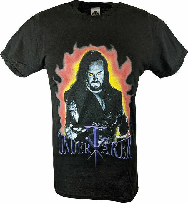 Undertaker Rest In Peace Mens Black T-shirt Sports Mem, Cards & Fan Shop > Fan Apparel & Souvenirs > Wrestling by Freeze | Extreme Wrestling Shirts