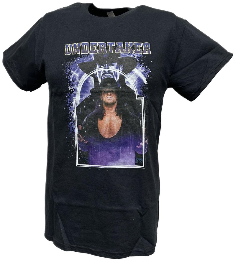 Load image into Gallery viewer, Undertaker Shadow Mens Black T-shirt WWE by WWE | Extreme Wrestling Shirts
