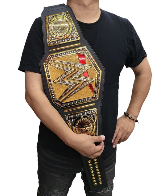 Undisputed Heavyweight Championship Replica Title Belt with Bag by EWS | Extreme Wrestling Shirts
