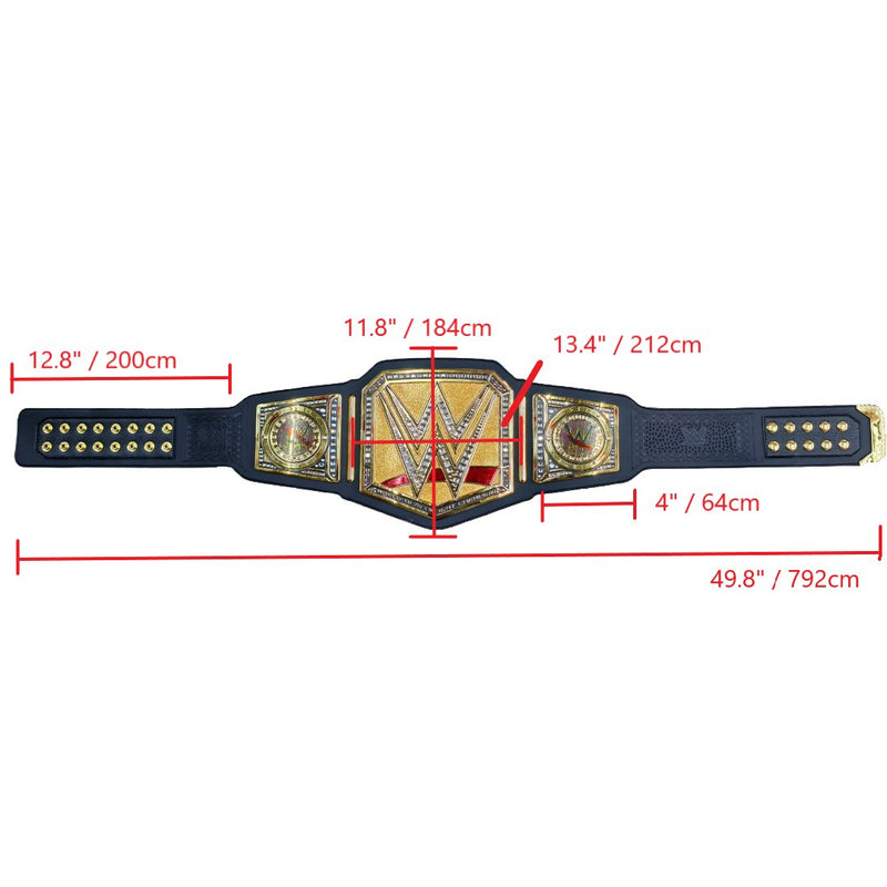 Load image into Gallery viewer, Undisputed Heavyweight Championship Replica Title Belt with Bag by EWS | Extreme Wrestling Shirts
