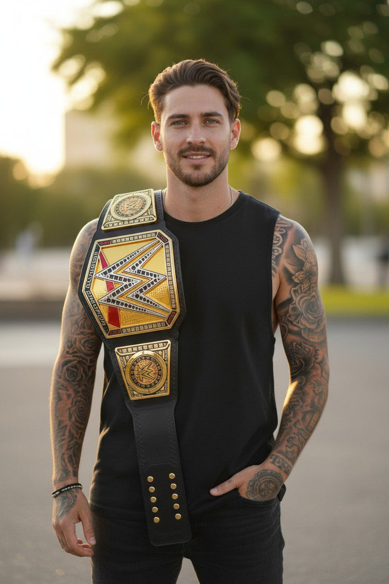 Load image into Gallery viewer, Undisputed WWE Universal Championship Toy Title Belt One Size by EWS | Extreme Wrestling Shirts

