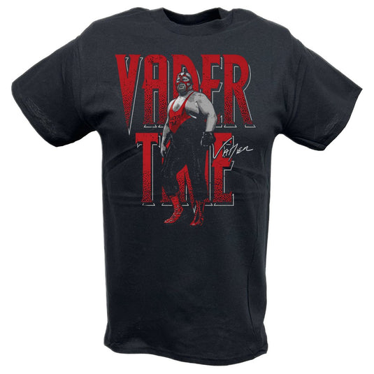 Vader Time WWE Black T-shirt by EWS | Extreme Wrestling Shirts