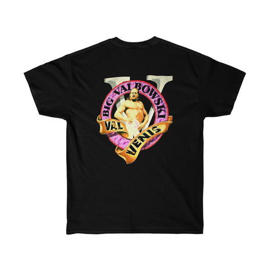 Val Venis Hello Ladies Big Val Bowski WWF Mens Black T-shirt by EWS | Extreme Wrestling Shirts