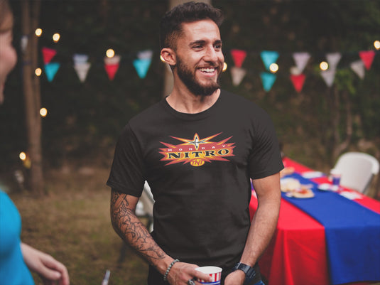 WCW TNT Monday Nitro Old School Logo T-shirt by EWS | Extreme Wrestling Shirts