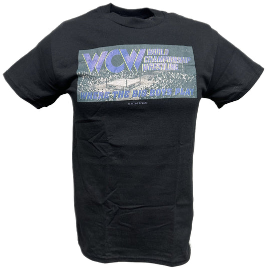 WCW World Championship Wrestling Commemorative T-Shirt by WWE | Extreme Wrestling Shirts