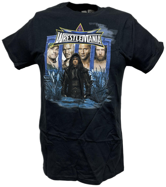 Wrestlemania 30 WWE Undertaker Batista Daniel Bryan Swamp T-shirt Sports Mem, Cards & Fan Shop > Fan Apparel & Souvenirs > Wrestling by WWE | Extreme Wrestling Shirts