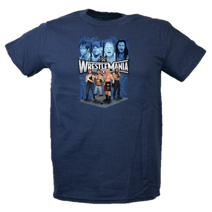 Wrestlemania Cena Ambrose Lesnar Reigns Boys Kids Juvy T-shirt Sports Mem, Cards & Fan Shop > Fan Apparel & Souvenirs > Wrestling by EWS | Extreme Wrestling Shirts
