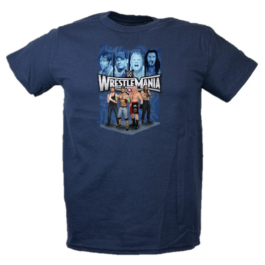 Wrestlemania Cena Ambrose Lesnar Reigns Boys Kids Juvy T-shirt Sports Mem, Cards & Fan Shop > Fan Apparel & Souvenirs > Wrestling by EWS | Extreme Wrestling Shirts