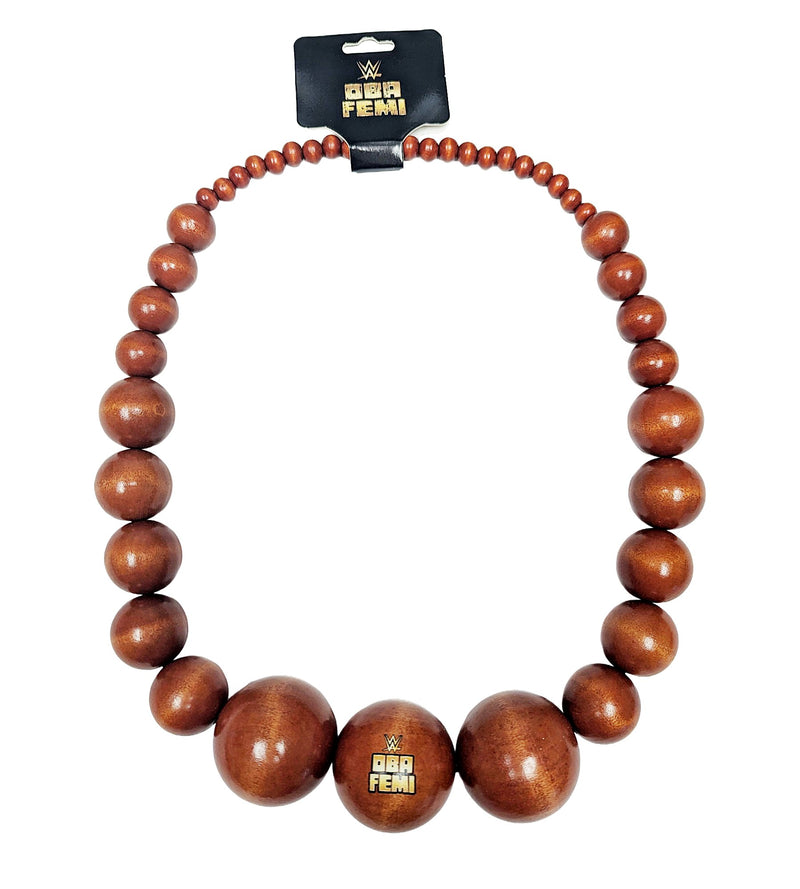 Load image into Gallery viewer, WWE Authentic Oba Femi Replica Beads Necklace by EWS | Extreme Wrestling Shirts
