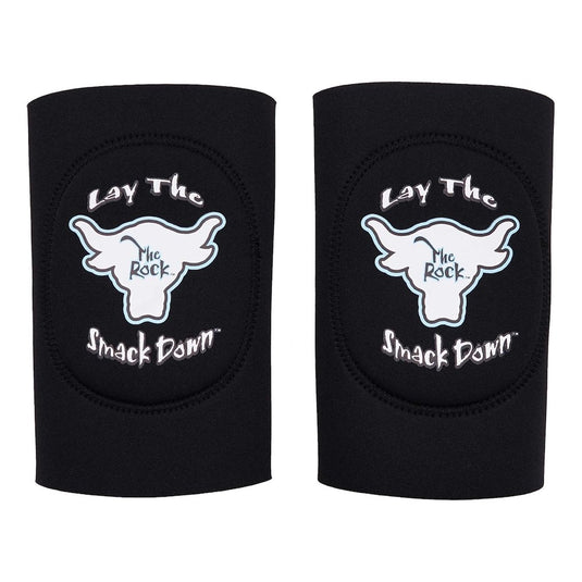 WWE Authentic The Rock Brahma Bull Elbow Pad Set NWT Officially Licensed New by EWS | Extreme Wrestling Shirts