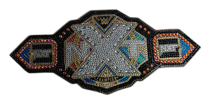Load image into Gallery viewer, WWE Championship Belt 5D DIY Diamond Art Kit NXT by EWS | Extreme Wrestling Shirts
