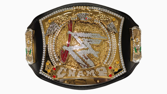 WWE Championship John Cena Spinner Replica Title Belt Spinning Plate One Size by EWS | Extreme Wrestling Shirts