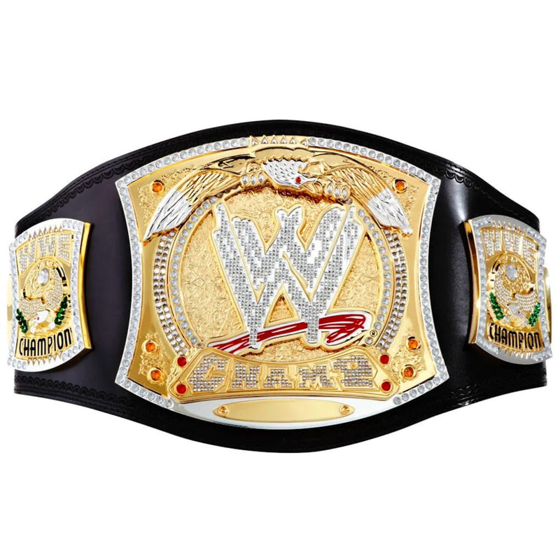 Load image into Gallery viewer, WWE Championship John Cena Spinner Replica Title Belt Spinning Plate One Size by EWS | Extreme Wrestling Shirts
