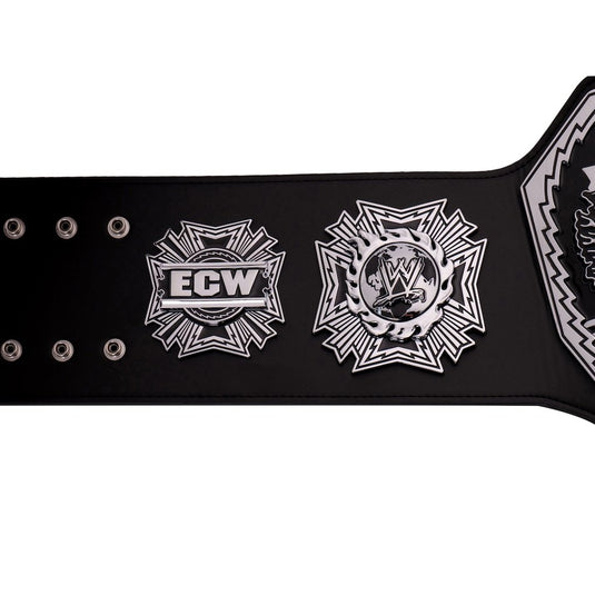 WWE ECW Championship 2008 Replica Title Belt Zinc Alloy Rhinestone One Size by EWS | Extreme Wrestling Shirts