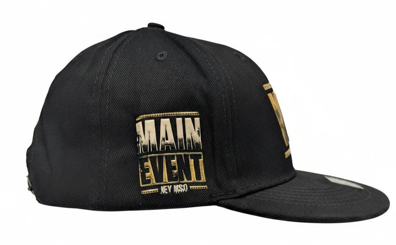 Load image into Gallery viewer, WWE Men's Black Jey Uso Yeet Snapback Hat Officially licensed by EWS | Extreme Wrestling Shirts
