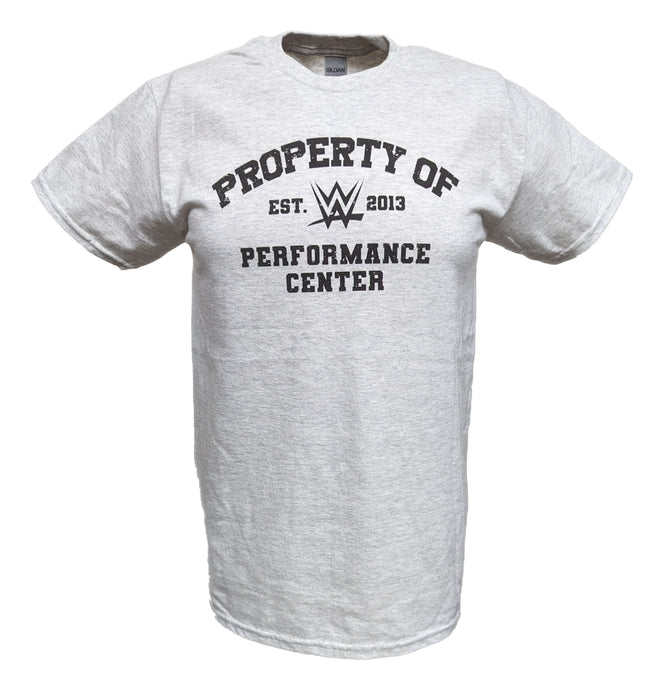 WWE Property of Performance Center Mens Gray T-shirt Est 2013 by EWS | Extreme Wrestling Shirts