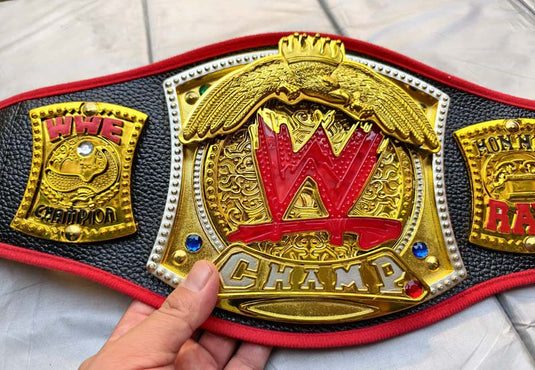 WWE Raw Champ Kids Toy Light Up Belt by EWS | Extreme Wrestling Shirts
