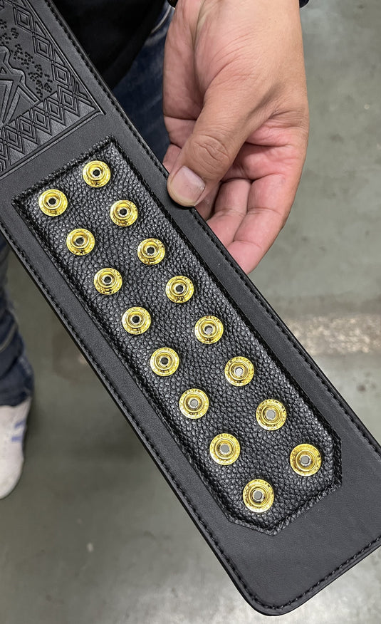 WWE World Heavyweight Championship Replica Title Belt Black Adult Size by EWS | Extreme Wrestling Shirts