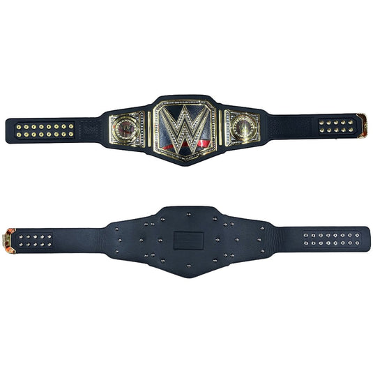 WWE World Heavyweight Championship Replica Title Belt Black Adult Size by EWS | Extreme Wrestling Shirts
