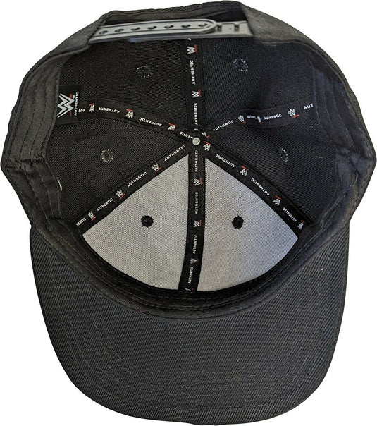 WWE World Wrestling Entertainment Unisex Baseball Cap (Black) Apparel by hat | Extreme Wrestling Shirts