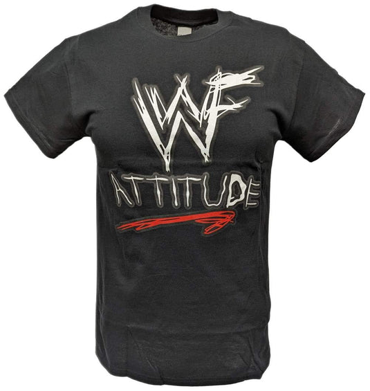 WWF Attitude Come Get Some Mens Black T-shirt by WWE | Extreme Wrestling Shirts