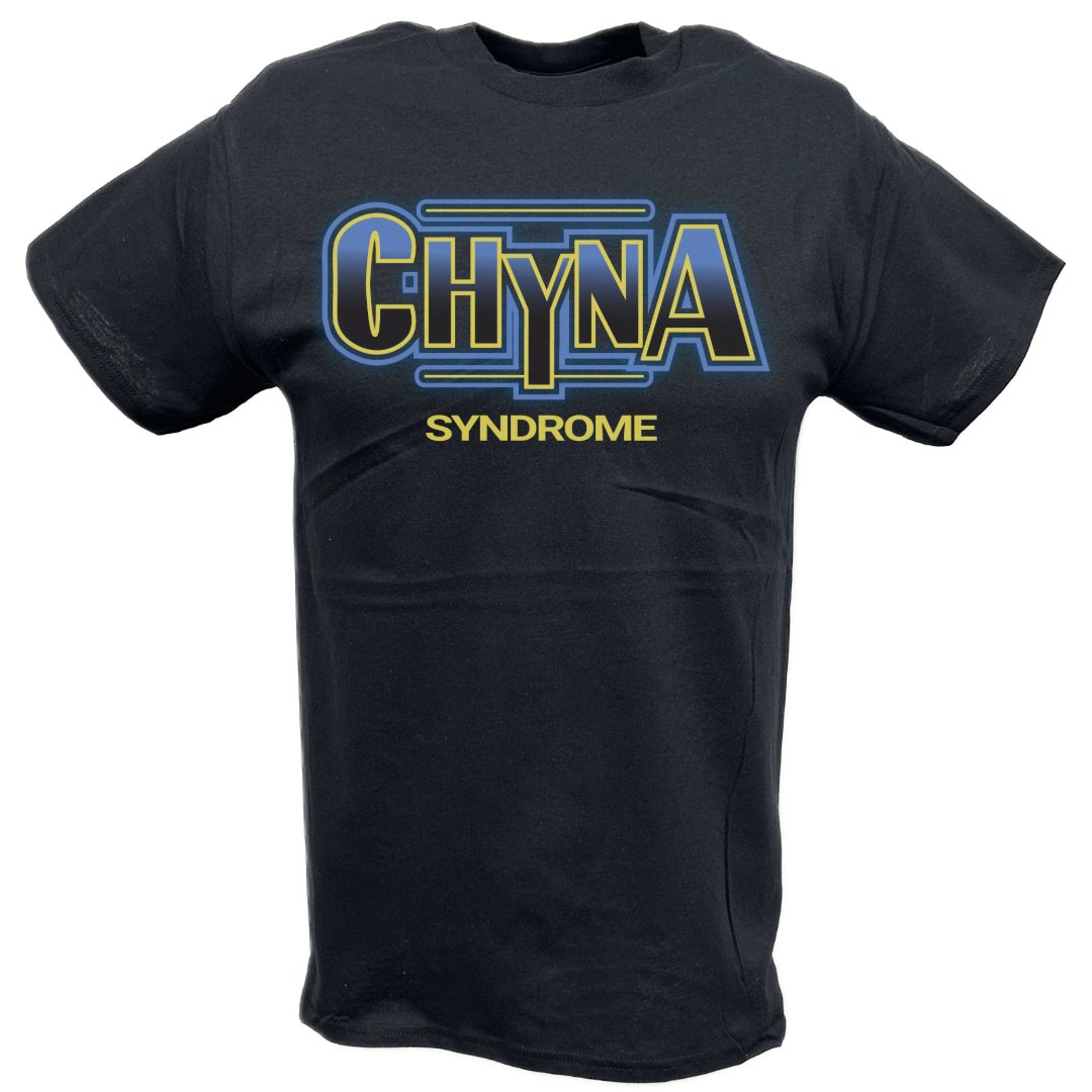 WWF Chyna Syndrome Mens Black T-shirt – Extreme Wrestling Shirts