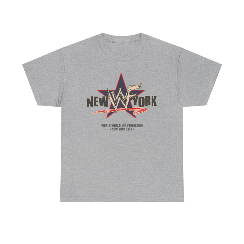Load image into Gallery viewer, WWF New York City World Wrestling Federation Times Square T-shirt by EWS | Extreme Wrestling Shirts
