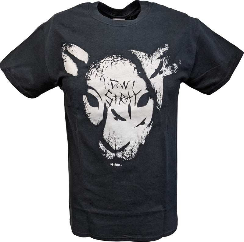 Load image into Gallery viewer, Wyatt Family Don&#39;t Stray Sheep Head Mens Black T-shirt Sports Mem, Cards &amp; Fan Shop &gt; Fan Apparel &amp; Souvenirs &gt; Wrestling by Freeze | Extreme Wrestling Shirts
