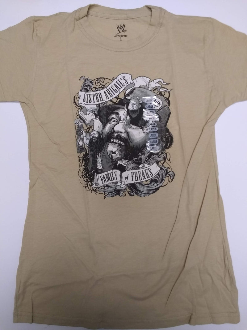 Load image into Gallery viewer, Wyatt Family of Freaks Sister Abigail Authentic Women's T-shirt by EWS | Extreme Wrestling Shirts
