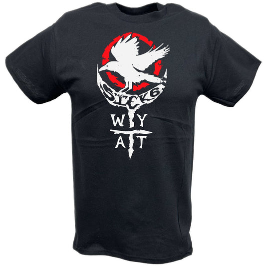 Wyatt Sicks 6 White Crow T-shirt Boys Kids Youth by EWS | Extreme Wrestling Shirts