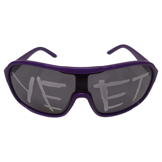 Yeet Adult Sunglasses Sports Shades for Main Event Jey Uso Costume Purple by EWS | Extreme Wrestling Shirts