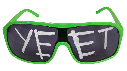 Yeet Sunglasses Sports Shades for Main Event Jey Uso Costume by EWS | Extreme Wrestling Shirts