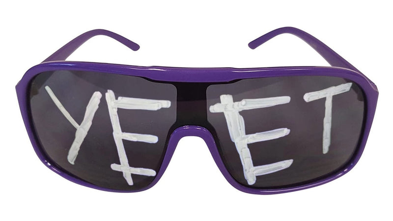 Load image into Gallery viewer, Yeet Sunglasses Sports Shades for Main Event Jey Uso Costume by EWS | Extreme Wrestling Shirts
