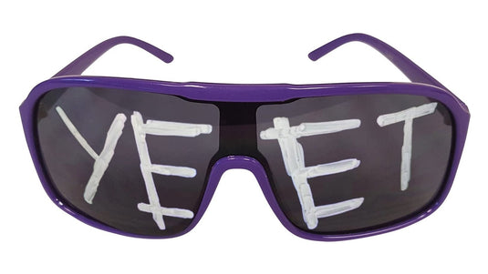 Yeet Sunglasses Sports Shades for Main Event Jey Uso Costume by EWS | Extreme Wrestling Shirts