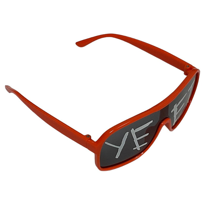 Yeet Youth Kids Sunglasses Sports Shades for Main Event Jey Uso Costume Orange by EWS | Extreme Wrestling Shirts