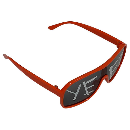 Yeet Youth Kids Sunglasses Sports Shades for Main Event Jey Uso Costume Orange by EWS | Extreme Wrestling Shirts