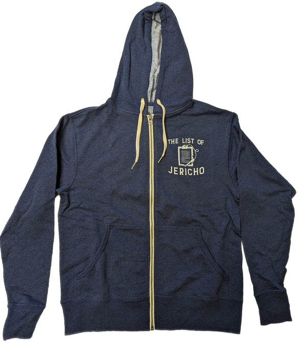 You Just Made The List Chris Jericho WWE Mens Blue Hoody by EWS | Extreme Wrestling Shirts