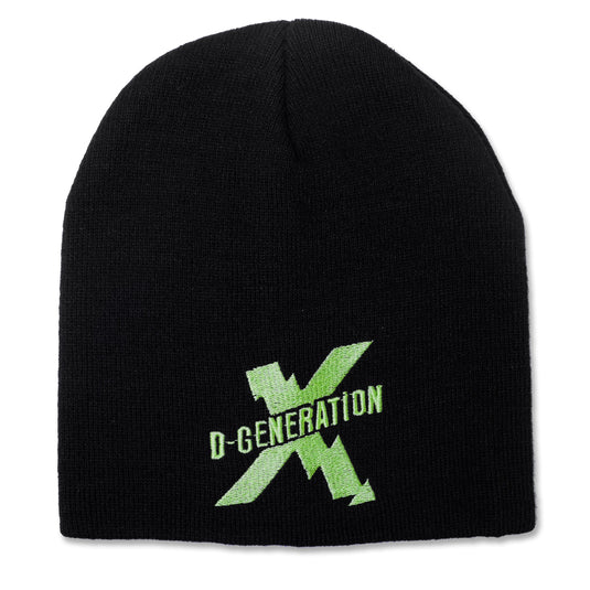 DX Shock Embroidered Logo D-Generation Beanie Cap Hat WWE