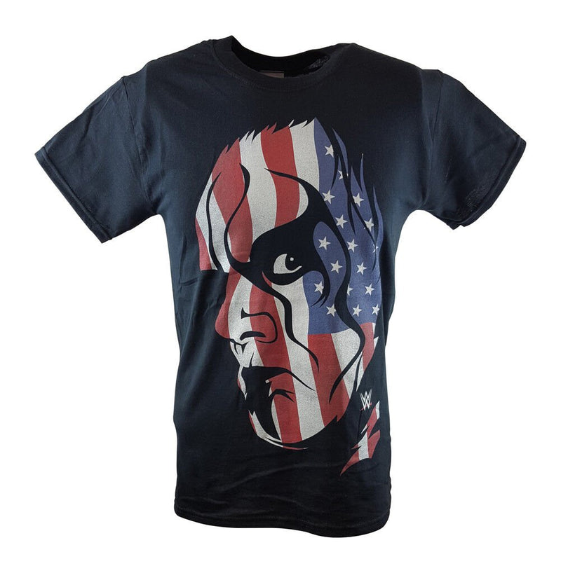 Load image into Gallery viewer, Sting USA Warrior WWE Mens Black T-shirt
