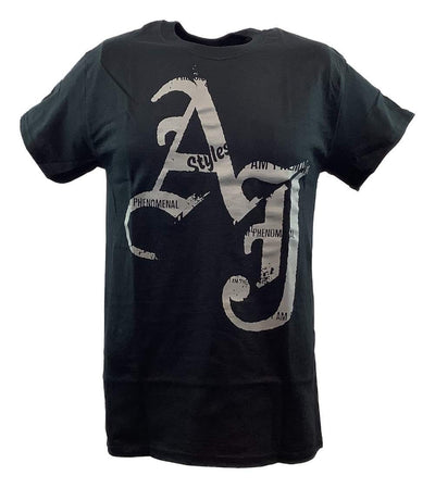AJ Styles I Am Phenomenal Mens Black T-shirt