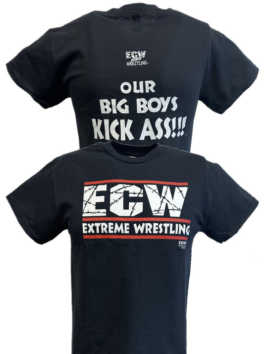 ECW Extreme Championship Wrestling Big Boys Black T-shirt