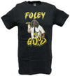 Mick Foley Is Good Mankind Mens Black T-shirt