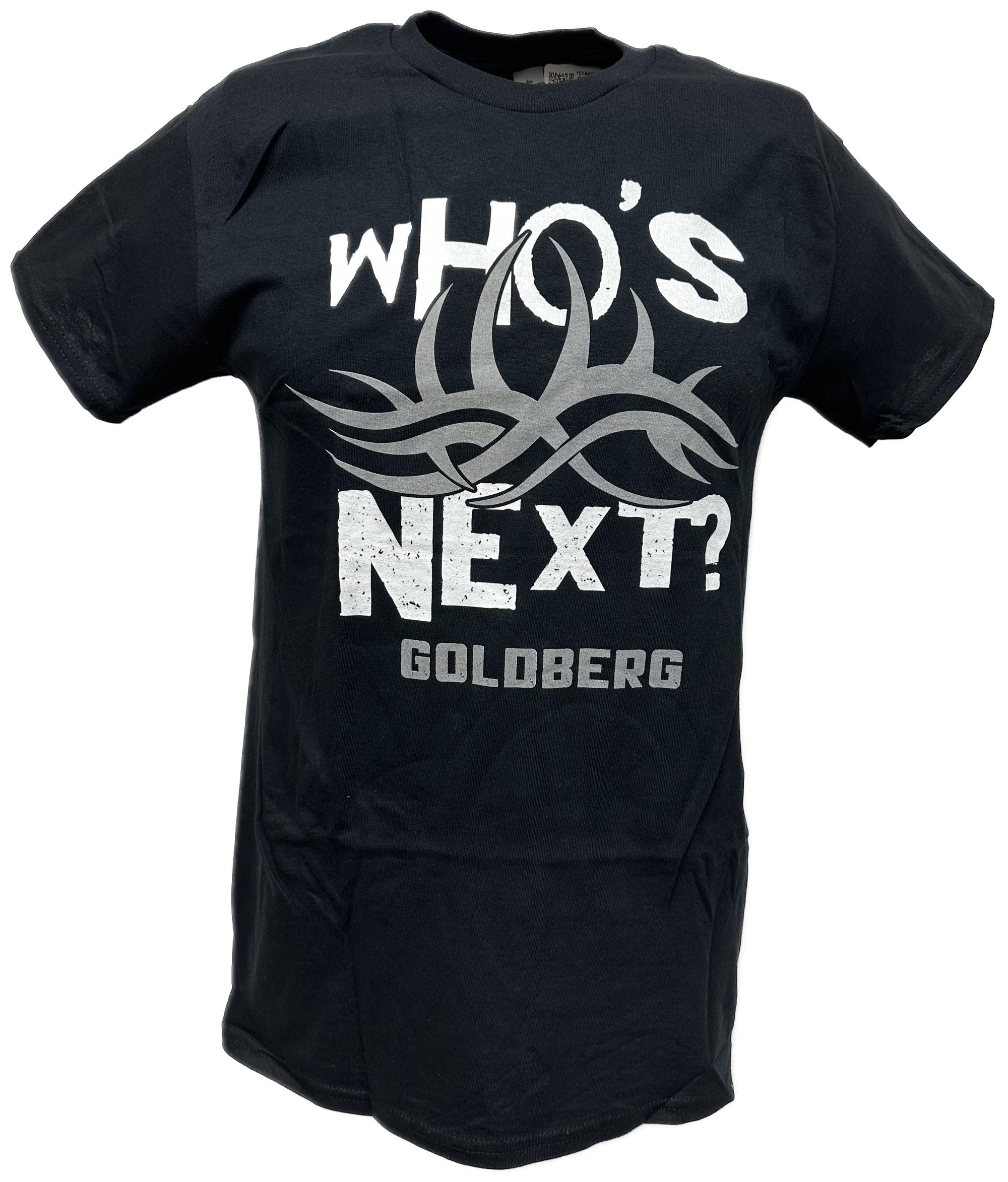 Bill Goldberg Who's Next Graffiti WWE Mens T-shirt