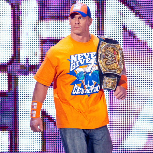 John Cena Orange Never Give Up Kids T-shirt Boys
