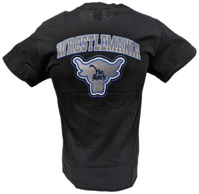 Finally The Rock Has Come Back to Wrestlemania Mens Black T-shirt