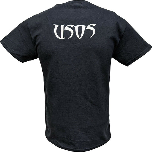 The Usos Down Since Day One Ish Mens Black T-shirt
